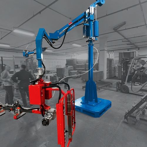 Manipolatore pneumatico - COLUMN MANIPULATOR - RHS - elettrico / con presa a vuoto per sacchi / per sollevamento