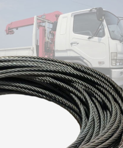 Cavo di sollevamento per gru da cantiere - C.F.WIREROPE, LTD - per mini gru / per gru del camion / in acciaio