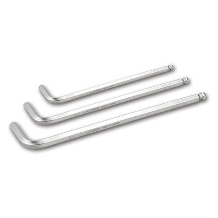 Chiave a brugola con estremità sferica - AQ series - Asahi Metal Industry Co.,Ltd - in acciaio / in cromo