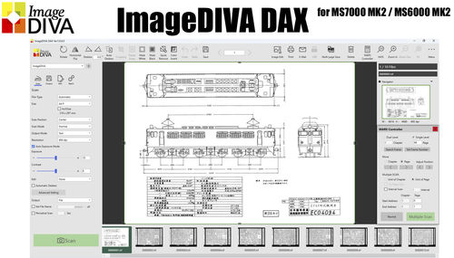 Software per scanner - ImageDIVA DAX - Kyokko Seiko Co., Ltd - di visualizzazione / di acquisizione di immagini / di immaginografia digitale
