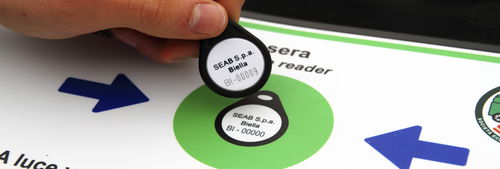 Controllo accessi per cassonetto - RMA - Adambi