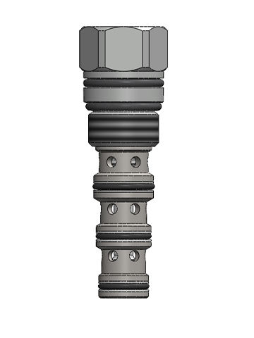 Distributore idraulico a cassetto - PD10-2340 - Hydrabase - a comando assistito / a 3 vie / compatto
