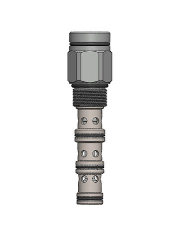 Distributore idraulico a cassetto - PD12-2340 - Hydrabase - a comando assistito / a 3 vie / compatto