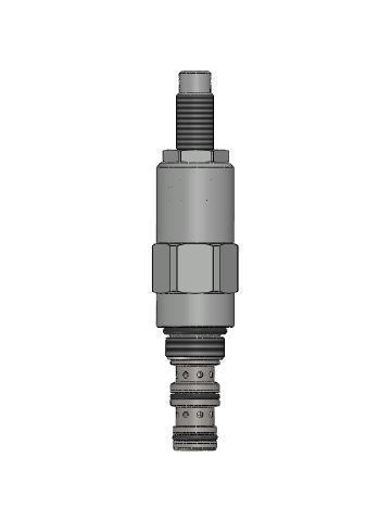 Valvola di scarico G - PR08-D2 - Hydrabase - di regolazione / compatta / ad avvitamento