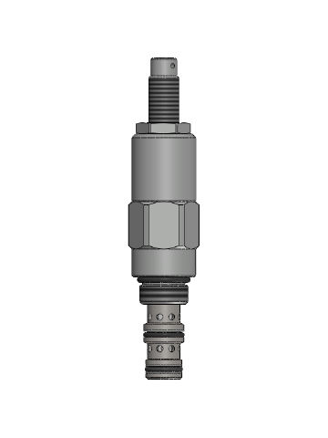 Valvola di scarico ad alta pressione - HPR08-D2 - Hydrabase - di regolazione / compatta / ad avvitamento