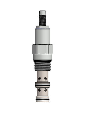 Valvola limitatrice di pressione di regolazione - PR12-S6 - Hydrabase - compatta / idraulica / ad avvitamento