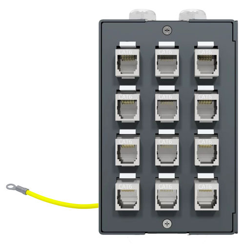 Ripartitore in fibra ottica - MDB EasyPatch-CU - AIXONTEC - IP20 / schermatura / su guida DIN