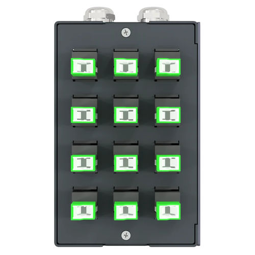 Ripartitore in fibra ottica - MDB EasyPatch-FO - AIXONTEC - IP20 / su guida DIN