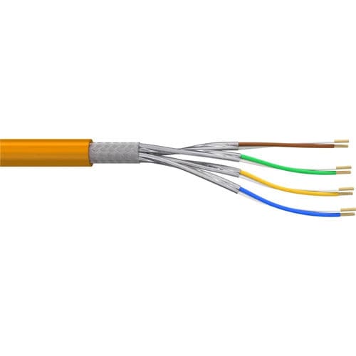 Cavo elettrico di dati - AIXONLAN 1000 - AIXONTEC - S/FTP / antifiamma / blindato