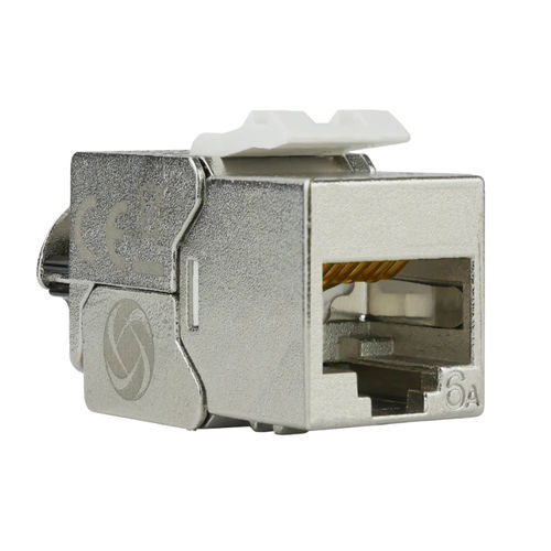 Modulo di connessione di dati - 20309 - AIXONTEC - RJ45 / blindato / in ottone