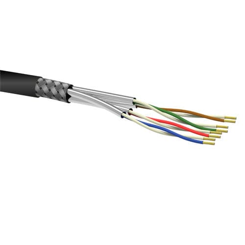 Cavo ottico di dati - AIXONLAN 1000 - AIXONTEC - S/FTP / blindato / antifiamma