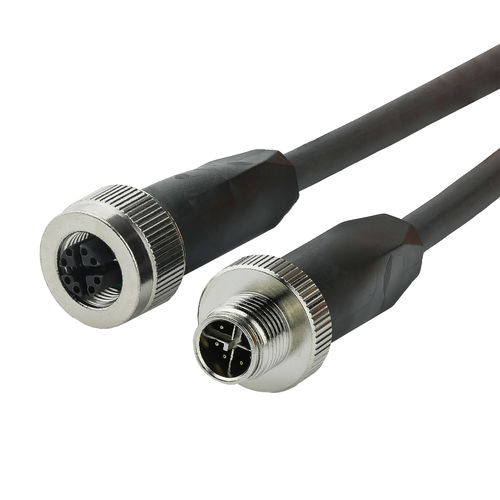 Cavo patch robusto - M12/20 - AIXONTEC - CAT 6a