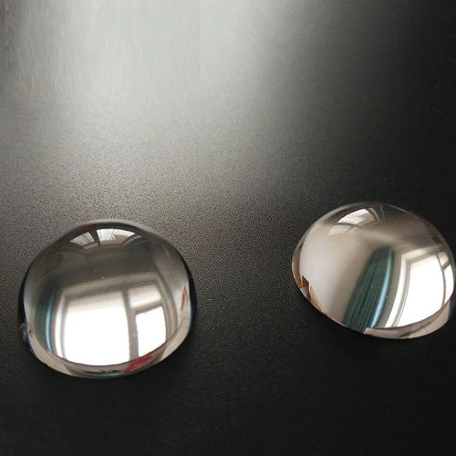 Lente a sfera tagliata - ZLY139 - zoolied  inc. - in silice fusa / UV / per laser