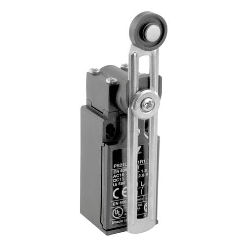 Contatto di fine corsa IP65 - PS21L-AS02R1-T00 - Carlo Gavazzi Automation SpA - regolabile / di rulli