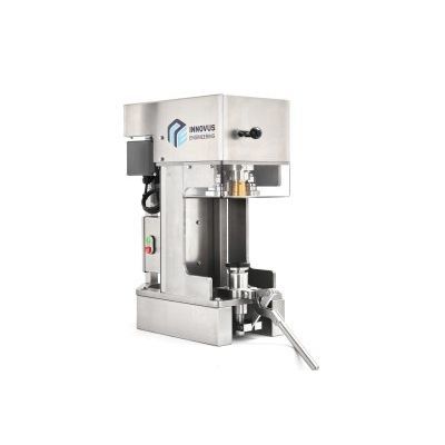 Sigillatrice per barattoli di latta semiautomatica - 10BEVM  - Innovus Engineering