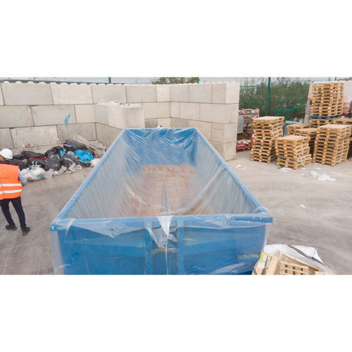 Copertura di protezione di container - PROTECSKIP® - OTEXIO - a tenuta stagna / per il settore alimentare