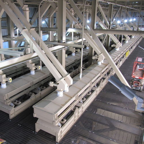 Trasportatore a vibrazione - Action Vibratory Equipment - a frequenza naturale / orizzontale / inclinato