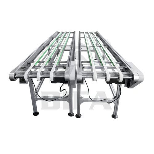 Trasportatore orizzontale - Kunshan Bifa Automation Technology Co., Ltd. - a scarica / di posizionamento / con motore elettrico