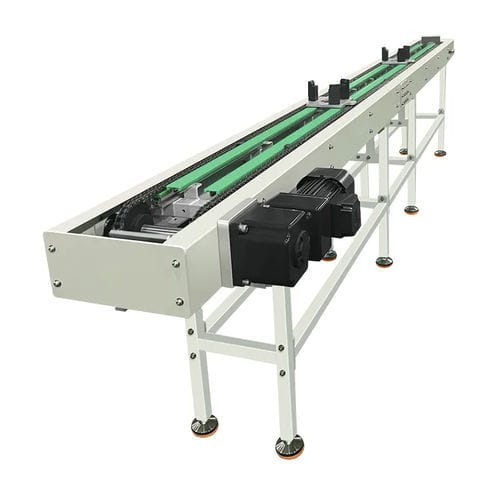 Trasportatore a catena - Kunshan Bifa Automation Technology Co., Ltd. - con catena a pastiglie / orizzontale / a canale