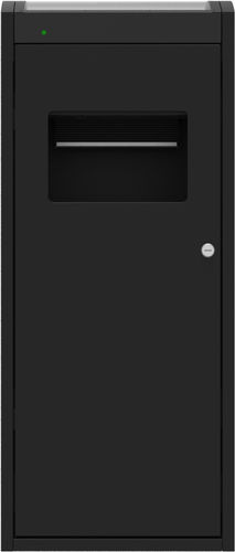 Compattatore per rifiuti misto - CleanCUBE - Ecubelabs - per raccolta differenziata / fisso / con caricamento frontale