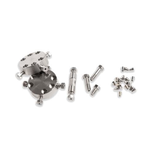 Raccordo per gas - ASDevices - ad avvitamento / inossidabile / di campionamento