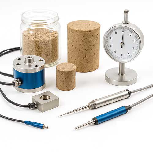 Trasduttore di spostamento lineare - Tecnopenta SRL - potenziometrico / LVDT / per laboratorio