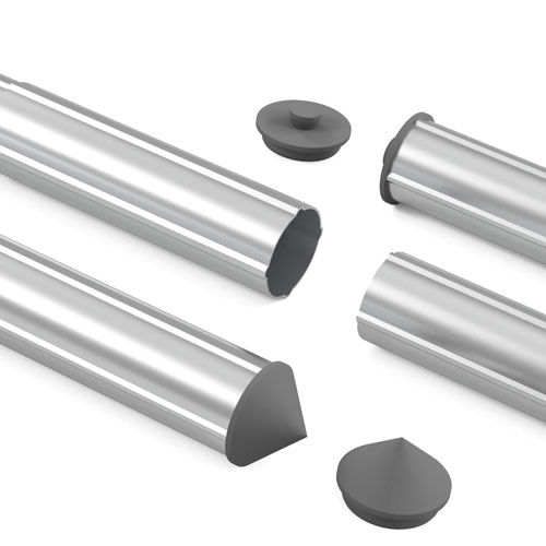 Tubo rigido per prodotti chimici - Tecnopenta SRL - in alluminio / in ABS / in calcestruzzo