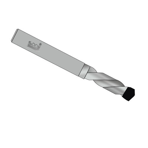 Utensile di foratura integrale - TDFBE series - SUZHOU SHANDE PRECISION TOOLS CO., LTD - per materiale non ferroso / per CFRP / per uso generale