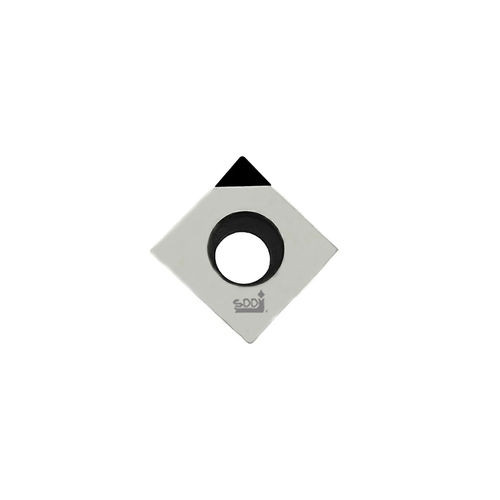 Inserto da taglio di tornitura - PCD INSERTS-SP Series - SUZHOU SHANDE PRECISION TOOLS CO., LTD - in carburo / in PCD / per materiale non ferroso