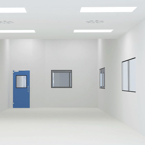 Pannello sandwich in alveolari - CLEAN ROOM DESIGN d.o.o. - anima in lana minerale / rivestimento in alluminio / per muro