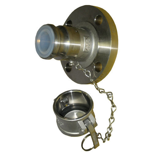 Adattatore idraulico per tubi - Corrosion Resistant Products Ltd. - per vuoto / con flangia / in PFA