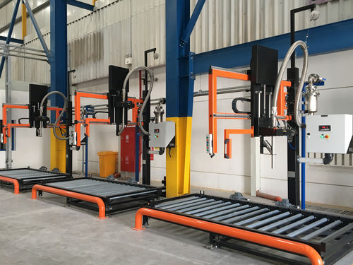 Riempitrice per fusti - Cukurova Muhendislik Elektrik Elektronik Mak. San.ve tic. A.S. - automatica / IBC / per fusti