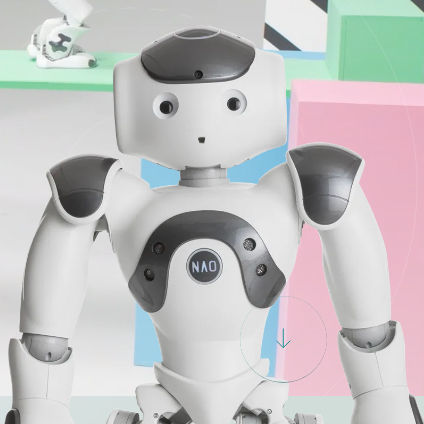 Robot per reception autonomo - NAO - United Robotics Group GmbH - mobile / con navigazione autonoma