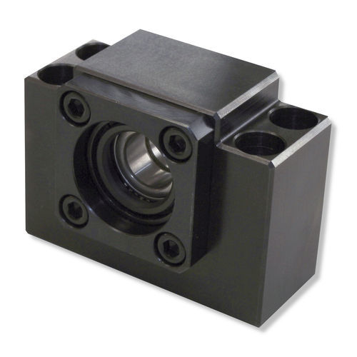 Supporto per cuscinetto per vite a sfere - BK series - FLI - France Linéaire Industrie - fisso / con cuscinetto a sfera a contatto obliquo