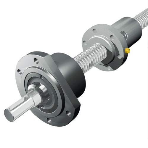 Supporto per cuscinetto per vite a sfere - FLBU series - FLI - France Linéaire Industrie - assiale / con cuscinetto a sfera a contatto obliquo / in acciaio