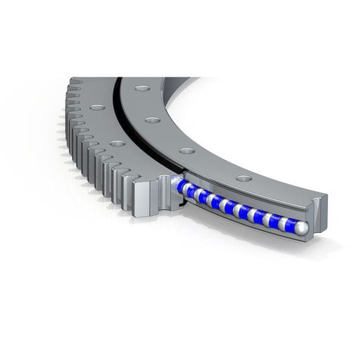 Ralla di orientamento a dentatura esterna - SS 1B25 - Reel Makina - con sfera con quattro punti di contatto / a corona singola