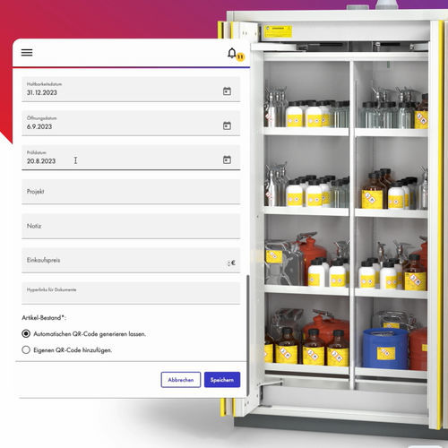 Software di regolazione - DÜPERTHAL Sicherheitstechnik GmbH & Co. KG - configurazione / per reportistica / di basi di dati
