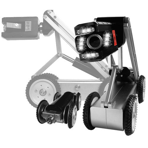 Robot di ispezione su ruota - Zikmund electronics s.r.o. - visione a 360° / a tenuta stagna / per canalizzazioni