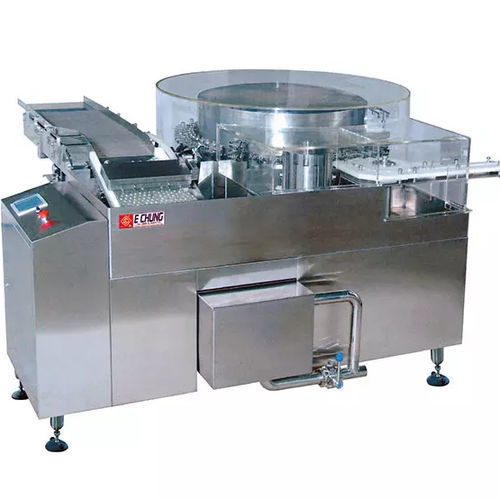 Macchina di lavaggio ad ultrasuoni - ERVW-01 - E. Chung Machinery Co. - automatica / per l'industria farmaceutica / per bottiglie