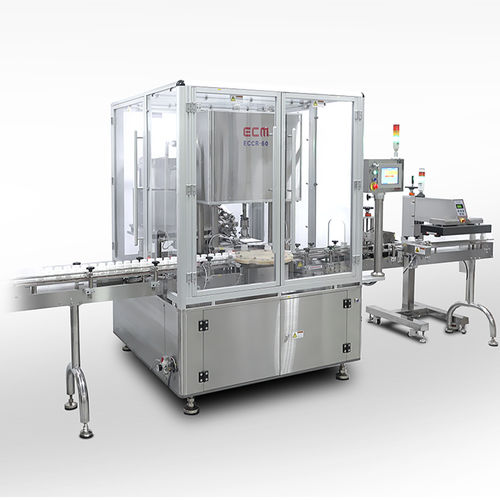 Tappatrice rotativa - ECCR-60 - ECM Co., Ltd. - a pressione / screw-on / servocomandata