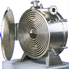 Scambiatore di calore a spirale - Economy Process Solutions Pvt. Ltd. - liquido/liquido / in titanio / in acciaio