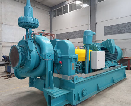 Turbocompressore monostadio - Efsan Makina Sanayi ve Ticaret Ltd. Sti. - radiale / ad alta velocità / per turbina