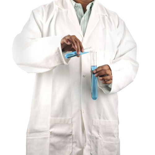 Camice lungo per laboratorio - CH0622D - EISCO Electronic Instrumentation - da lavoro / di protezione chimica / in cotone