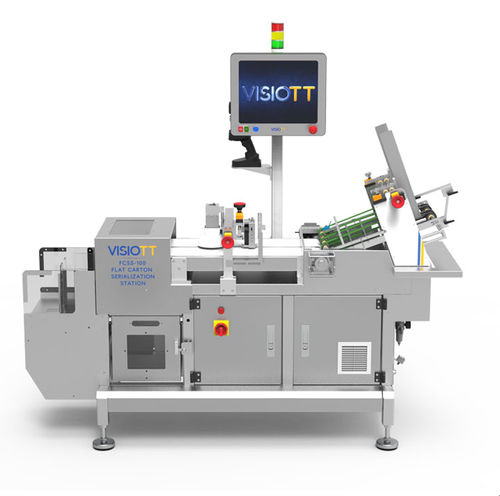 Macchina di serializzazione per l'industria farmaceutica - FCSS-100 - VISIOTT Teknoloji San. Ve Tic. Ltd. Sti.
