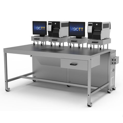 Sistema di controllo di tracciabilità - MAS-100 - VISIOTT Teknoloji San. Ve Tic. Ltd. Sti. - di processo / visione / per l'industria farmaceutica