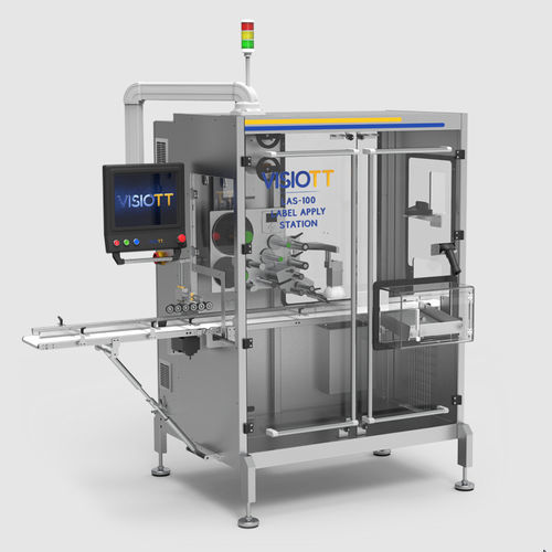 Etichettatrice automatica - LAS-100 - VISIOTT Teknoloji San. Ve Tic. Ltd. Sti. - per imballaggi / per l'industria farmaceutica / per l'industria agroalimentare