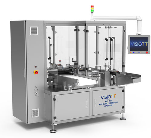 Macchina di etichettatura automatica - AL-100 - VISIOTT Teknoloji San. Ve Tic. Ltd. Sti. - ad alta velocità