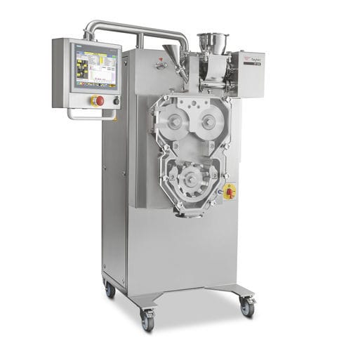 Compattatore a rulli per granulazione - CP 250 - Faytec AG - idraulico / di grandi dimensioni / da laboratorio