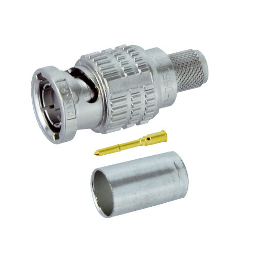 Connettore RF - BCP series - CANARE Electric - BNC / crimpabile / di isolamento