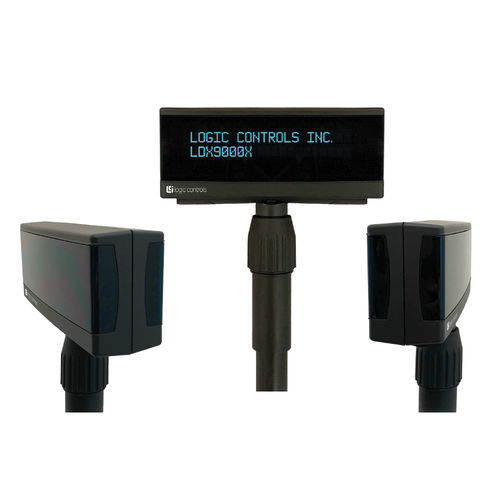 Display fluorescente - LDX9000   - Logic Controls - a 2 linee / a forte contrasto / a doppia faccia